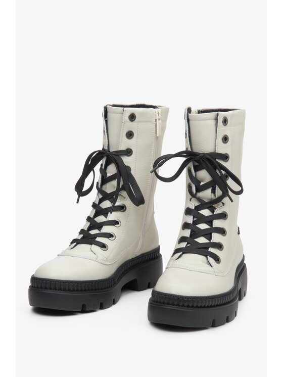 Estro Estro Μποτάκια ER00113683 Μπεζ