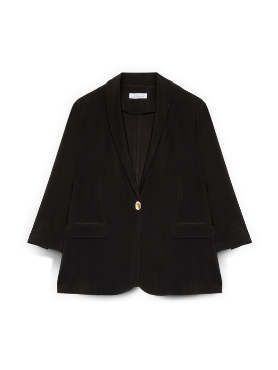 Fiorella Rubino Fiorella Rubino Giacca di transizione R801L000334N033 Nero Slim Fit