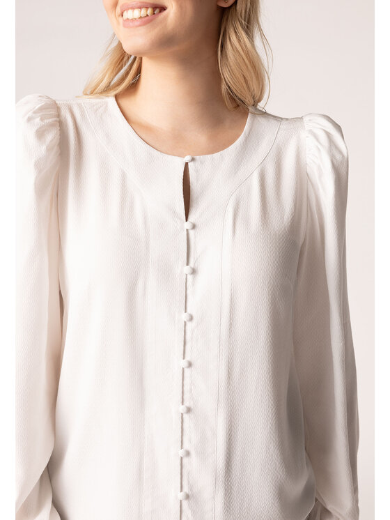QUIOSQUE QUIOSQUE Košile 2VF003 Bílá Regular Fit