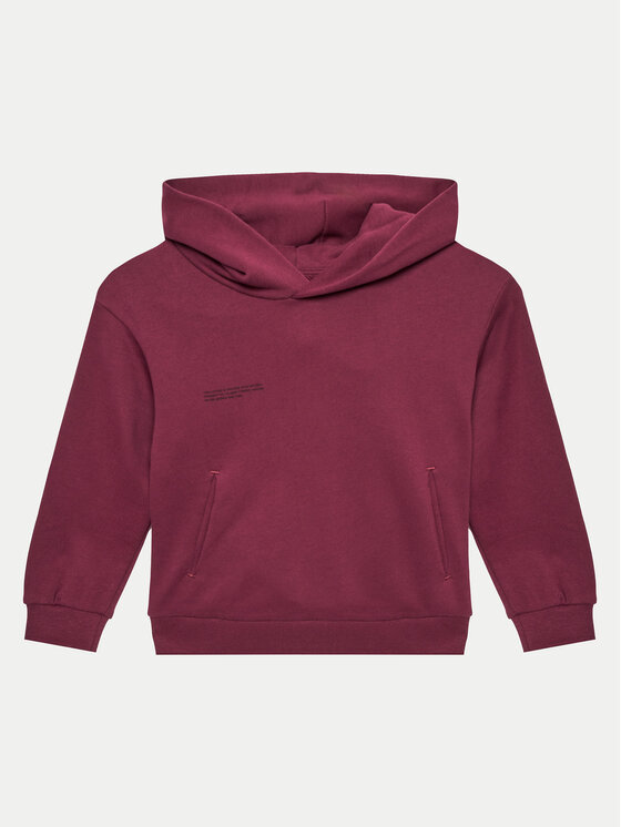 Pangaia Mikina 365 Midweight Fialová Relaxed Fit