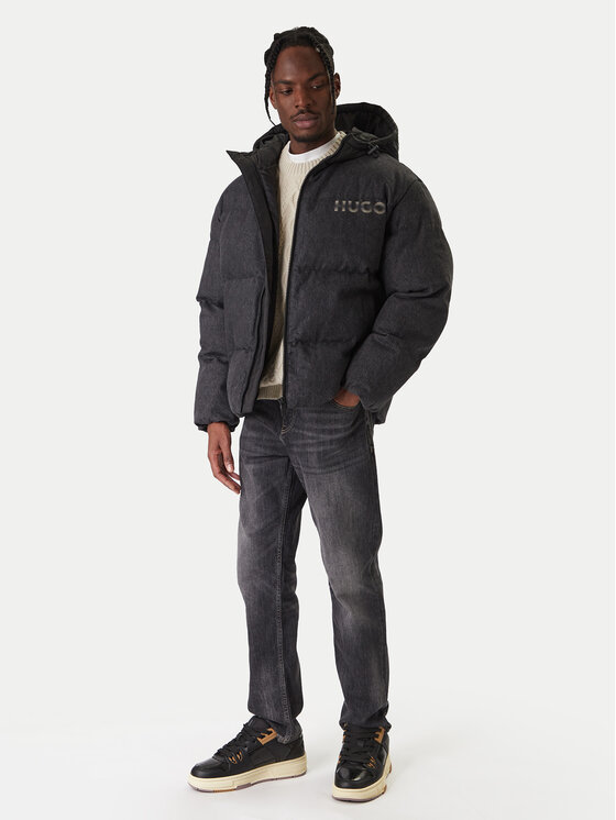 HUGO HUGO Зимно яке Bowan 254W1 50546769 Черен Regular Fit