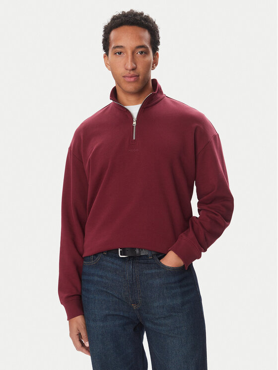 HUGO HUGO Felpa Durty244  50525881 Bordeaux Relaxed Fit