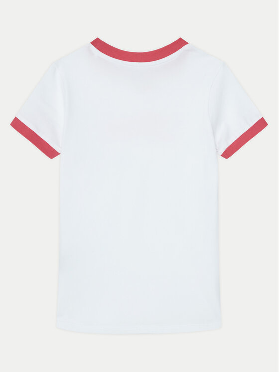 Guess Guess Tricou J5RI11 K6YW4 Alb Regular Fit