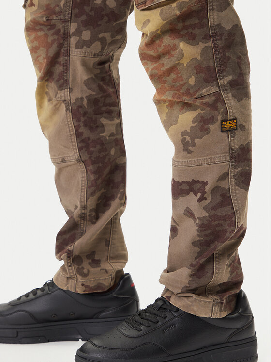 G-Star Raw G-Star Raw Hlače Rovic Zip 3D D02190-E081 Zelena Tapered Fit