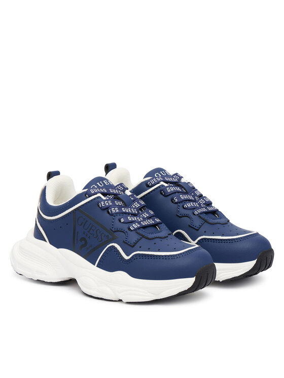 Guess Guess Sneakersy N5BZ10 WO120 Granatowy
