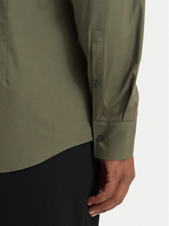 HUGO HUGO Cămașă Kenno 50289499 Verde închis Slim Fit