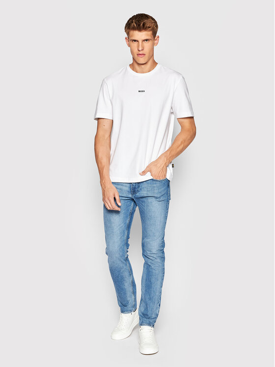 BOSS Boss T-Shirt TChup 50473278 Weiß Relaxed Fit