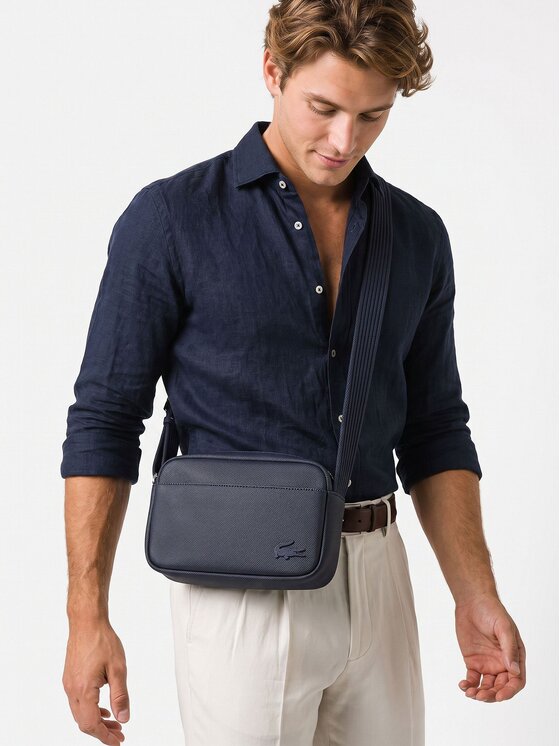 Lacoste Lacoste Torebka 335420 Niebieski jasny