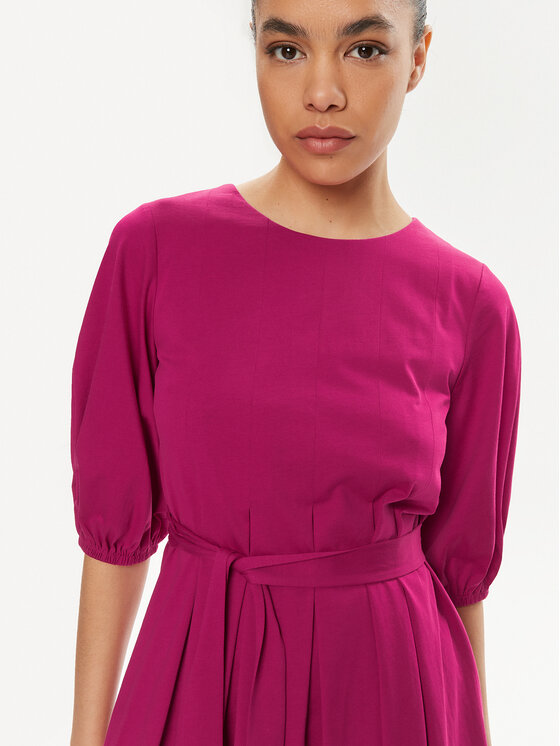 Weekend Max Mara Weekend Max Mara Cocktail obleka Jumbo 2415621072650 Roza Regular Fit