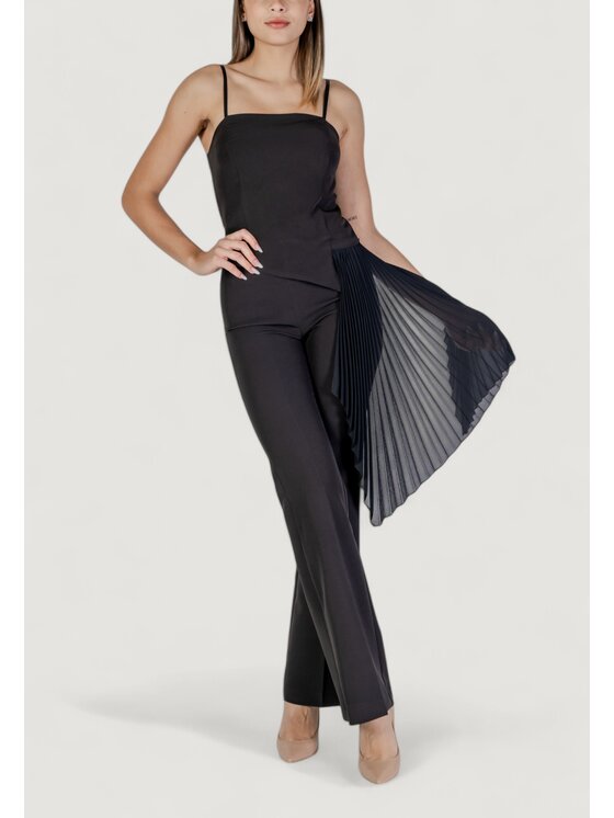 Rinascimento Rinascimento Jumpsuit CFC0122471003 Nero Regular Fit