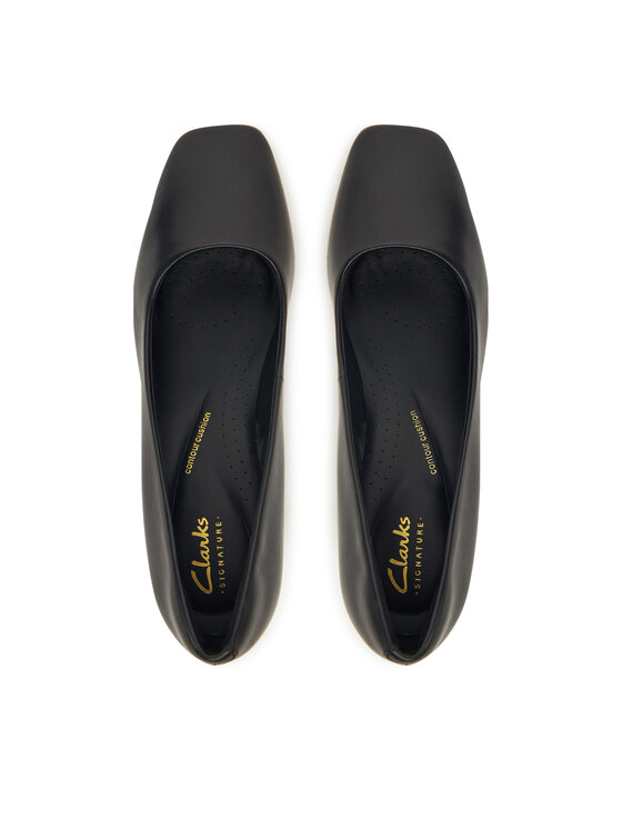 Clarks Clarks Körömcipők Fernie Court 26183032 Fekete