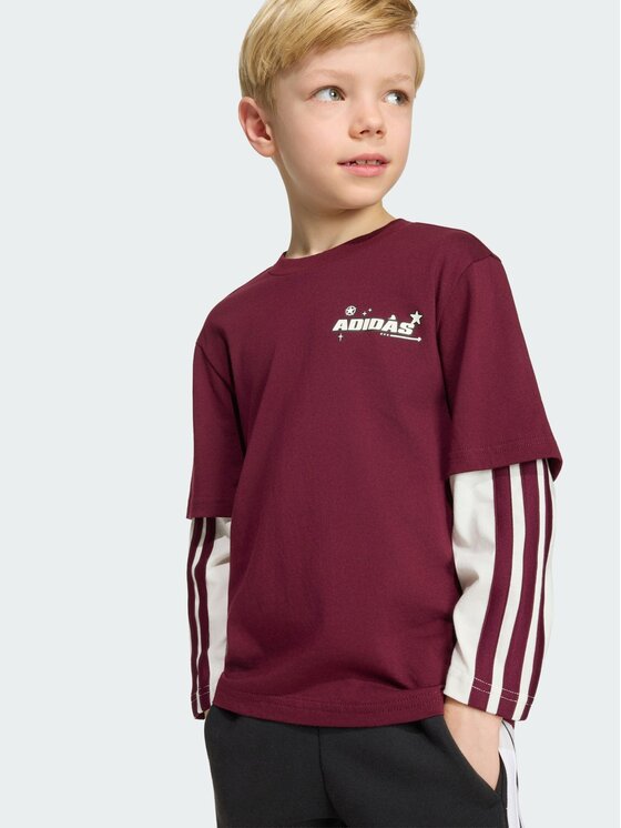 adidas adidas T-Shirt 165070 Červená Loose Fit