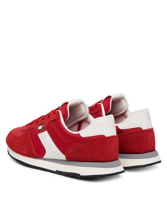Tommy Jeans Tommy Jeans Tenisice Tjm Eva Runner Mix Material EM0EM01737 Crvena