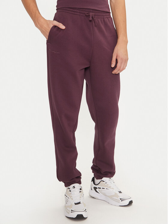 Champion Teplákové nohavice 220424 Fialová Regular Fit