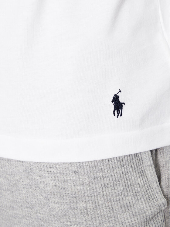 Polo Ralph Lauren Polo Ralph Lauren Majica z dolgimi rokavi 714899614005 Bela Regular Fit