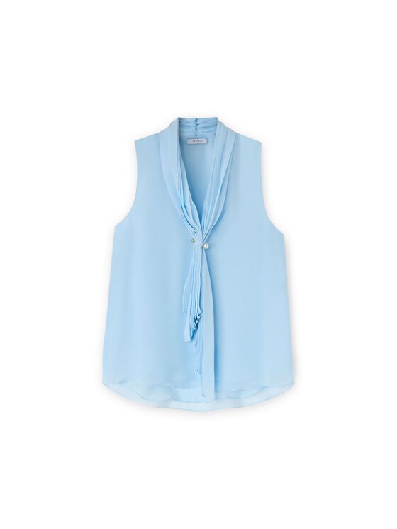 Motivi Motivi Blusa 2778W000703N004 Turchese Regular Fit