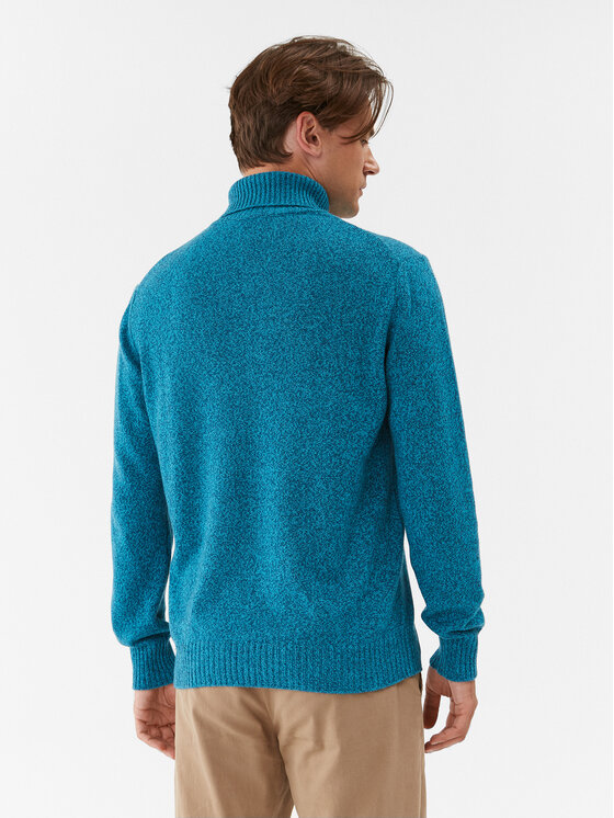 United Colors Of Benetton United Colors Of Benetton Golf 1235U2522 Modra Regular Fit