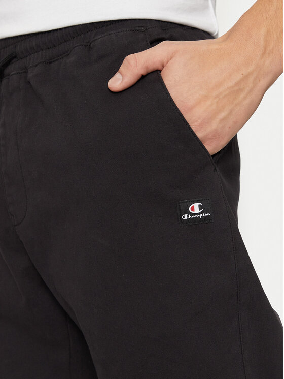 Black champion joggers men deals