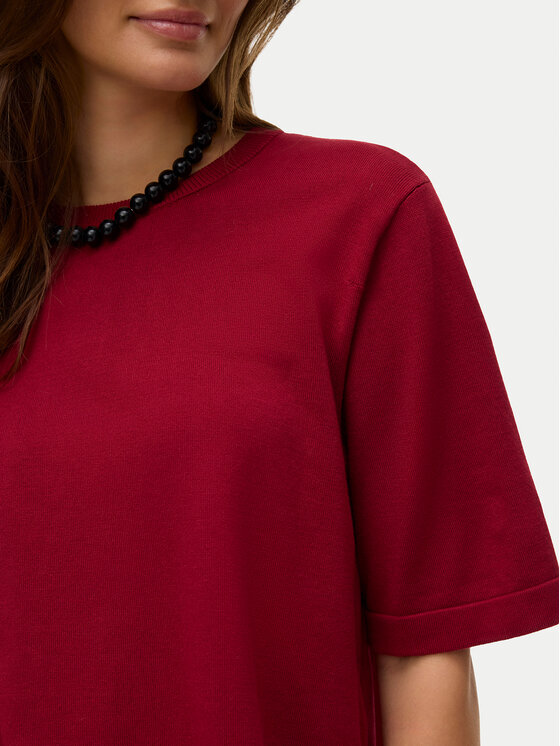 Vero Moda Vero Moda Maglione Silje 10320460 Rosso scuro Oversize