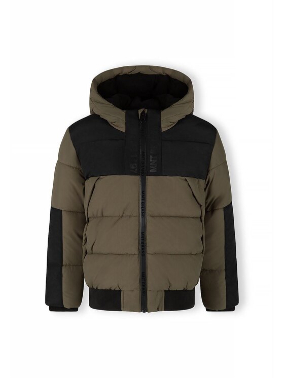 minoti minoti Kurtka zimowa 33COAT278 Khaki Regular Fit