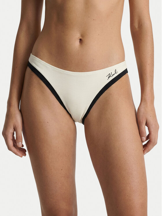 KARL LAGERFELD KARL LAGERFELD Bikini-Unterteil B2W46023 Hellbeige