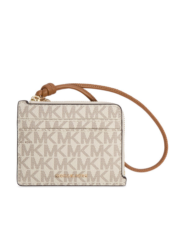 MICHAEL Michael Kors MICHAEL Michael Kors Etui na karty kredytowe 32S6GJ6W0B Kremowy