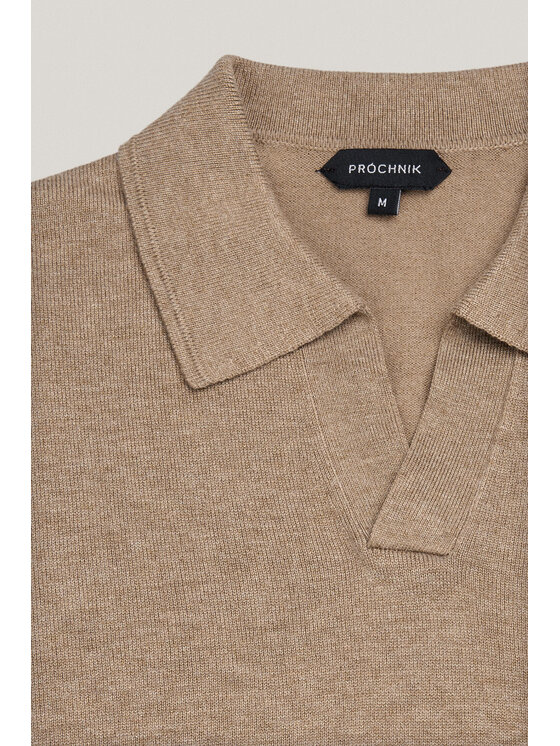 Próchnik Próchnik Polo PM6 PO073125000047 Beżowy Regular Fit