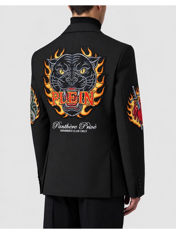 PHILIPP PLEIN PHILIPP PLEIN Giacca da abito 32053 Nero Regular Fit