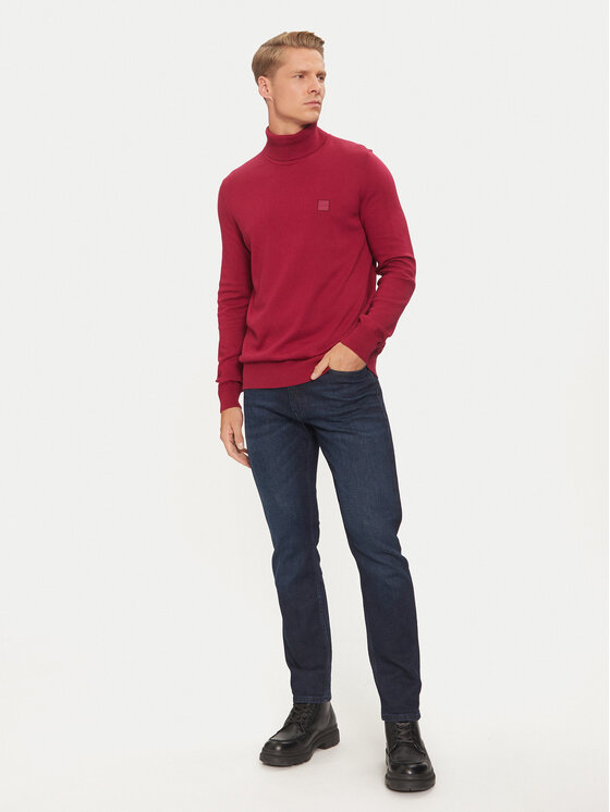 BOSS Boss Jeansy Delaware 50524018 Granatowy Slim Fit