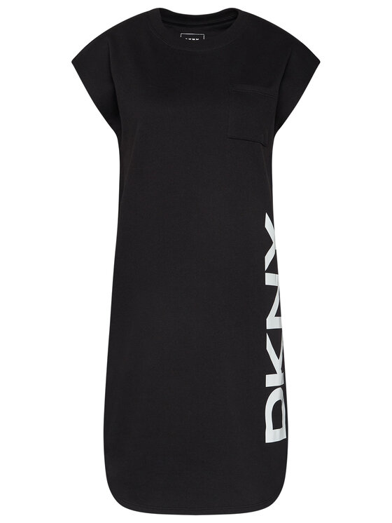 DKNY DKNY Kasdieninė suknelė P0RD1B2J Juoda Regular Fit