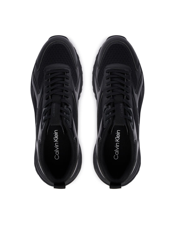 Calvin Klein Calvin Klein Laisvalaikio batai Hike Runner Ckstripe Met Mix Mat HM0HM02341 Juoda