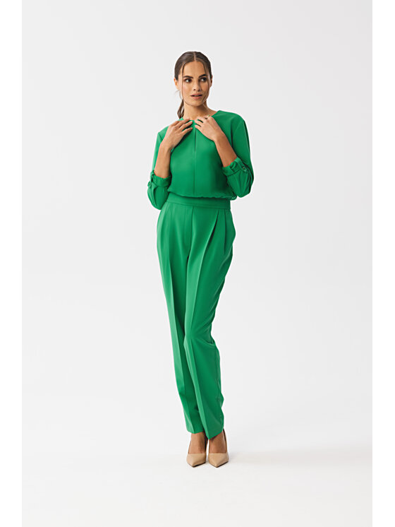 Stylove Stylove Jumpsuit S355 Verde Modern Fit