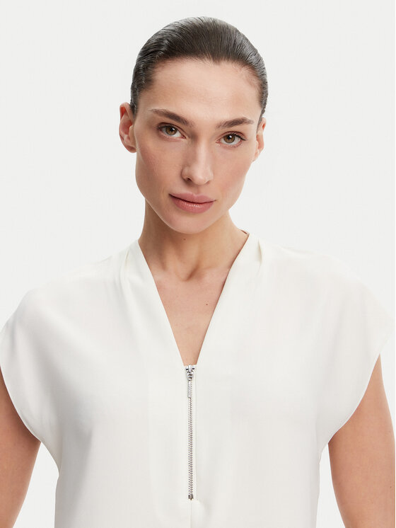 Calvin Klein Calvin Klein Blúzka K20K208188 Biela Regular Fit