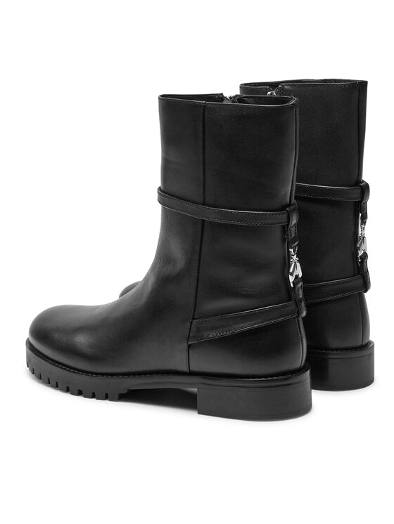 Patrizia Pepe Patrizia Pepe Botine 8Y0050/L078-FB30 Negru