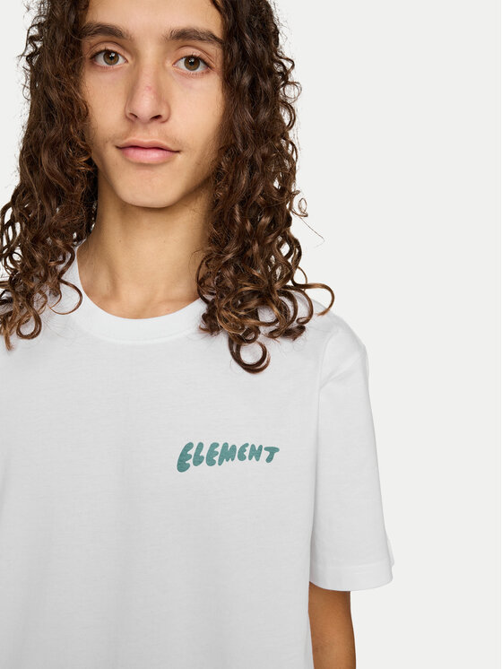 Element Element T-Shirt Sunrise ELYZT00576 Λευκό Regular Fit