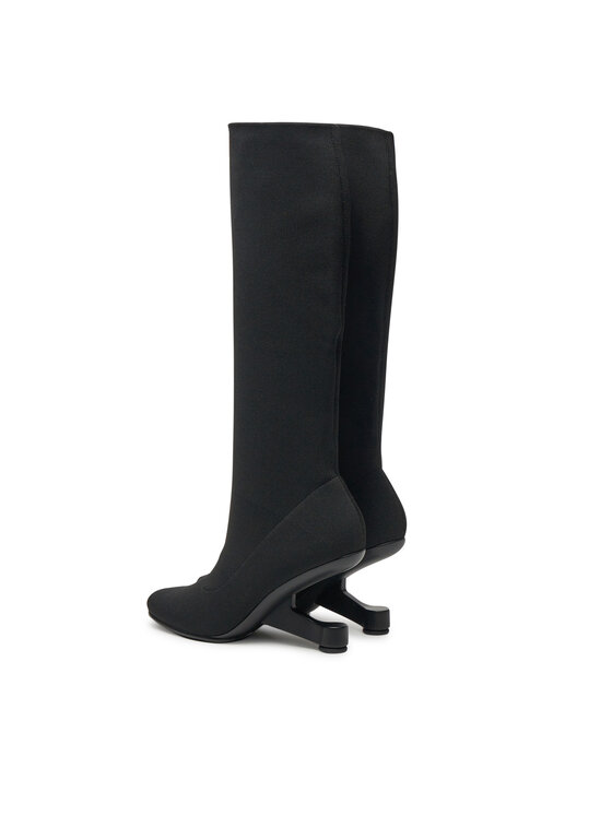 United Nude United Nude Kozaki Eamz Sock Boot 1087501117 Czarny