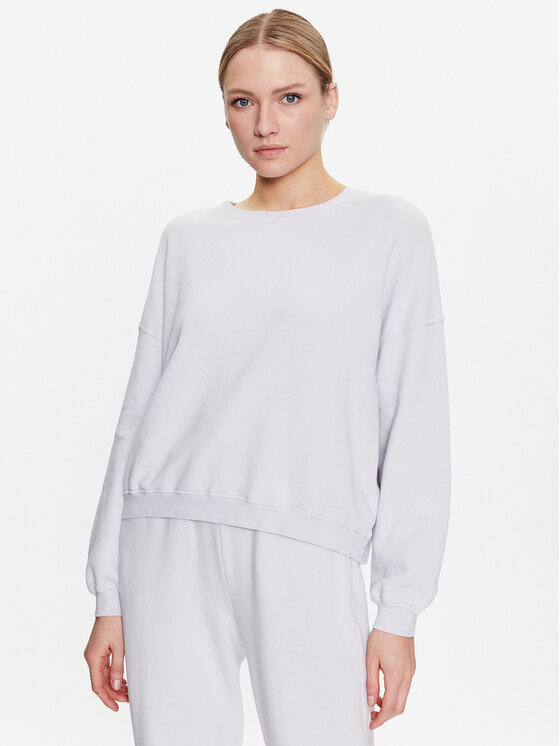 American Vintage American Vintage Majica dugih rukava Hapylife HAPY03AE23 Siva Relaxed Fit