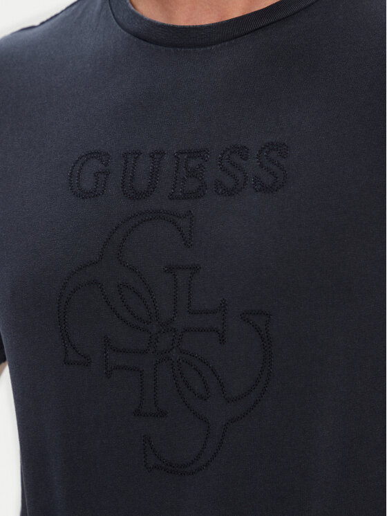 Guess Guess T-shirt M6YI54 K4610 Blu scuro Regular Fit