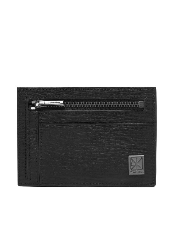 Calvin Klein Calvin Klein Kreditkartenetui Emblem Hw Id Cardholder LV04D1168G Schwarz