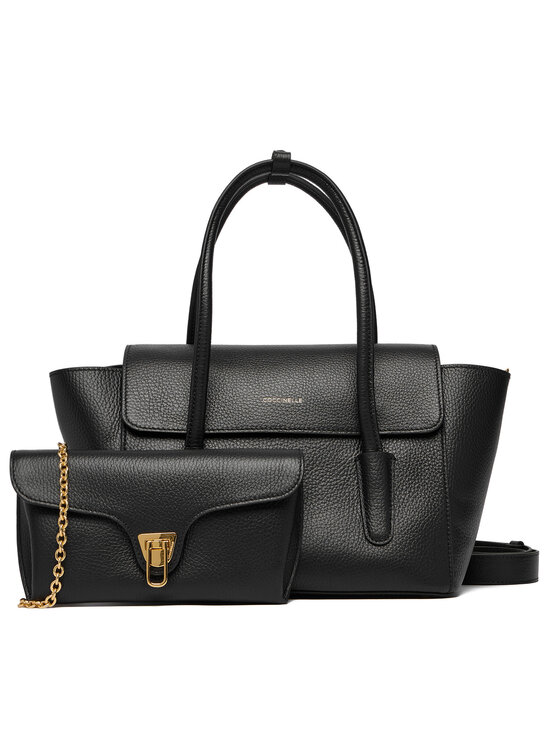 Coccinelle Coccinelle Torbica T8A Coccinelledouble Beat E1 T8A 18 02 01 Crna