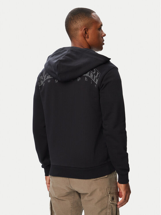 Napapijri Napapijri Jopa Yourte NP0A8AHE Črna Relaxed Fit