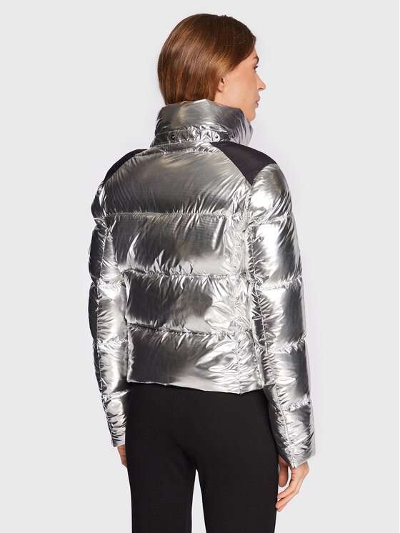 RefrigiWear RefrigiWear Giubbotto invernale Maggy W12500 NY0188 Argento Slim Fit