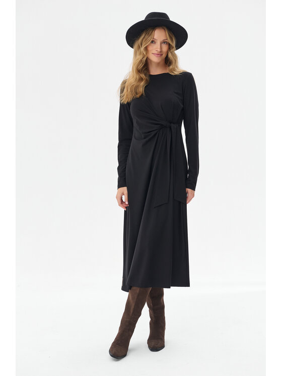 blue shadow blue shadow Sukienka codzienna Tess Czarny Regular Fit
