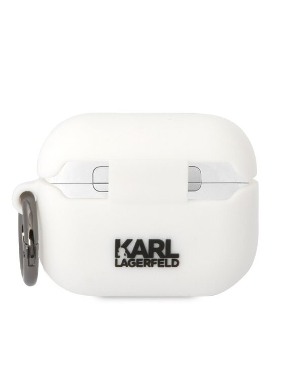 KARL LAGERFELD KARL LAGERFELD Etui na słuchawki AirPods Pro Biały