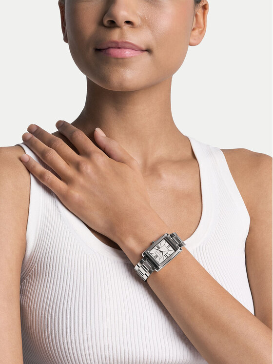 Michael Kors Michael Kors Sat Essex MK4906 Srebrna