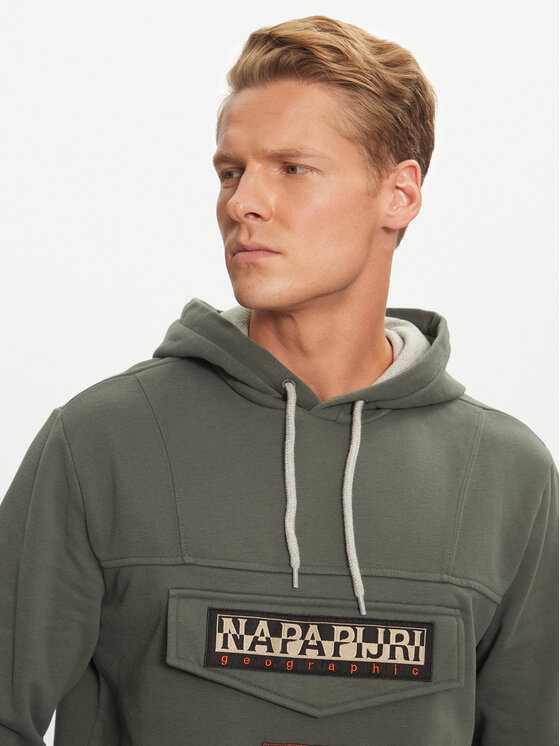 Napapijri Napapijri Суитшърт Burgee NP0A4I9B Зелен Regular Fit