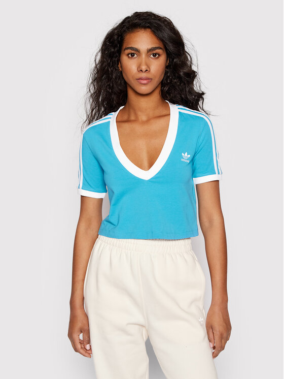 T-shirt adicolor Classics HC2035 Blu Slim Fit