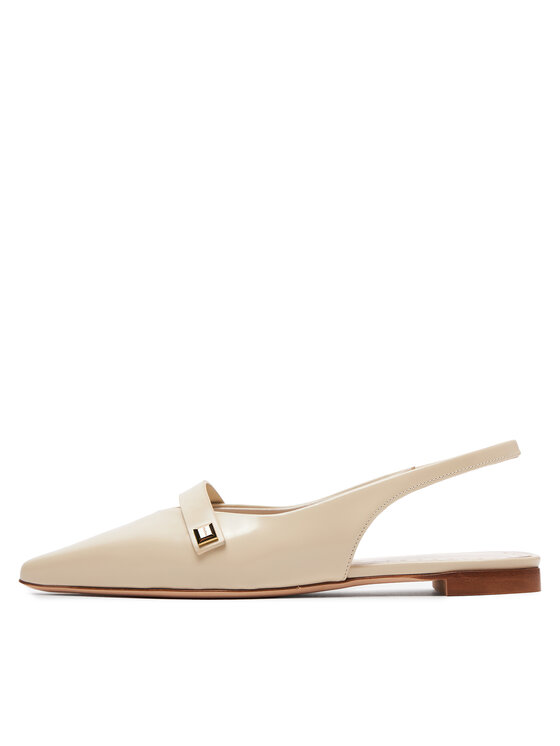 Max Mara Max Mara Baleriny Mmspring 2414521111600 Beżowy