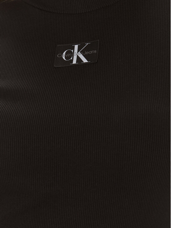 Calvin Klein Jeans Calvin Klein Jeans Haljina za svaki dan J20J222918 Crna Slim Fit