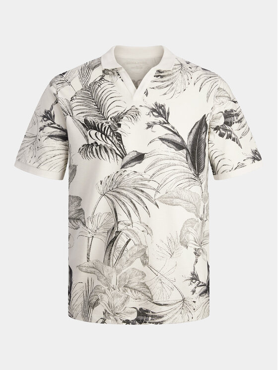 Jack&Jones Jack&Jones Polo majica Guru 12250733 Bela Standard Fit